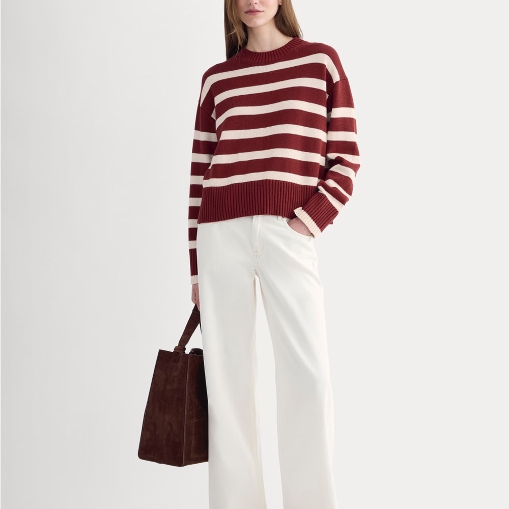 Everlane THE BOXY SWEATER IN EVERYDAY COTTON - Picture 4 of 8